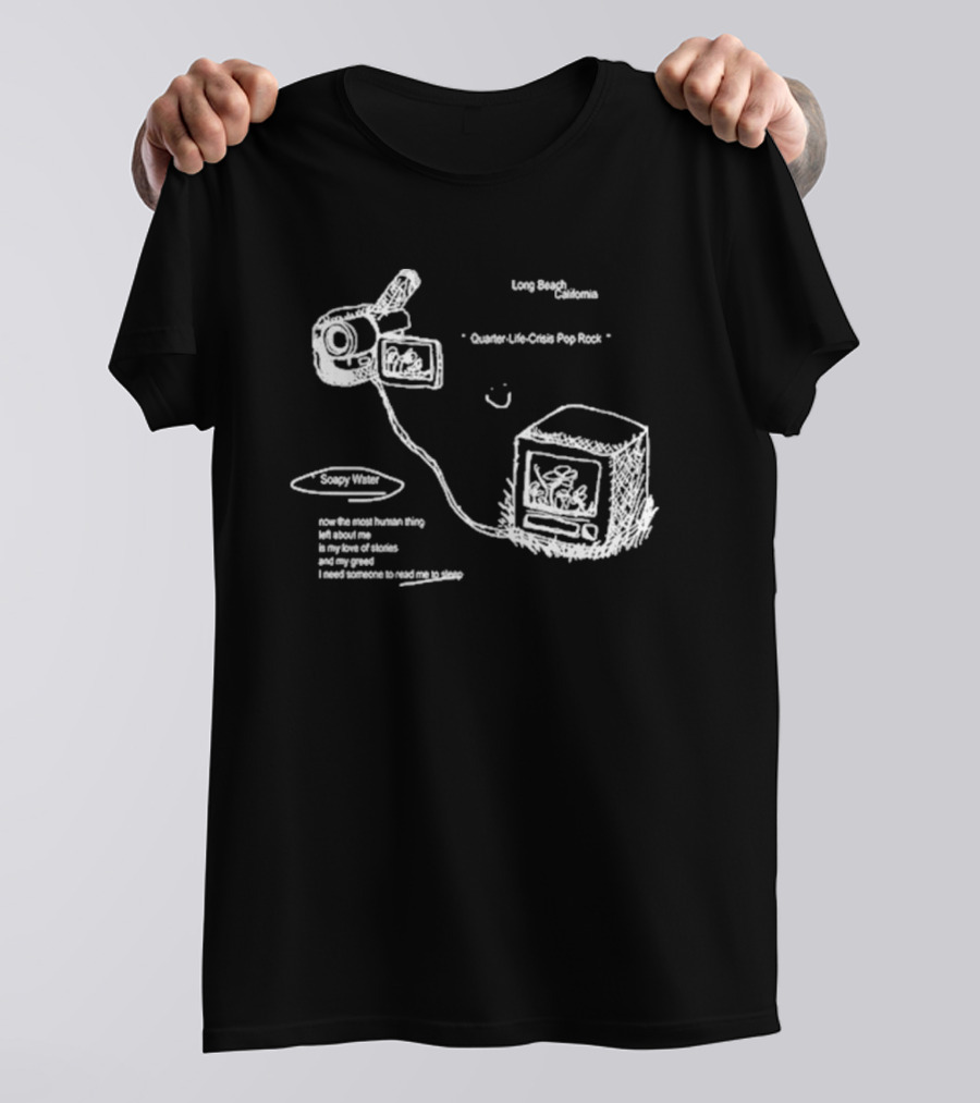 Chase Petra Soapy Water Long Beach California Quarter-Life-Crisis Pop Rock T-Shirt
