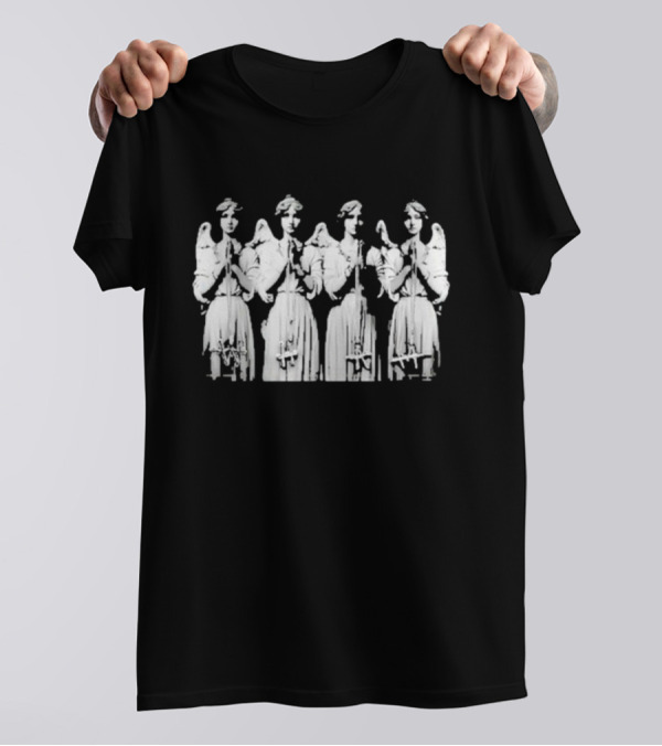 Lil Baby Wham X Who Decides War Four Angelic Statues T-Shirt