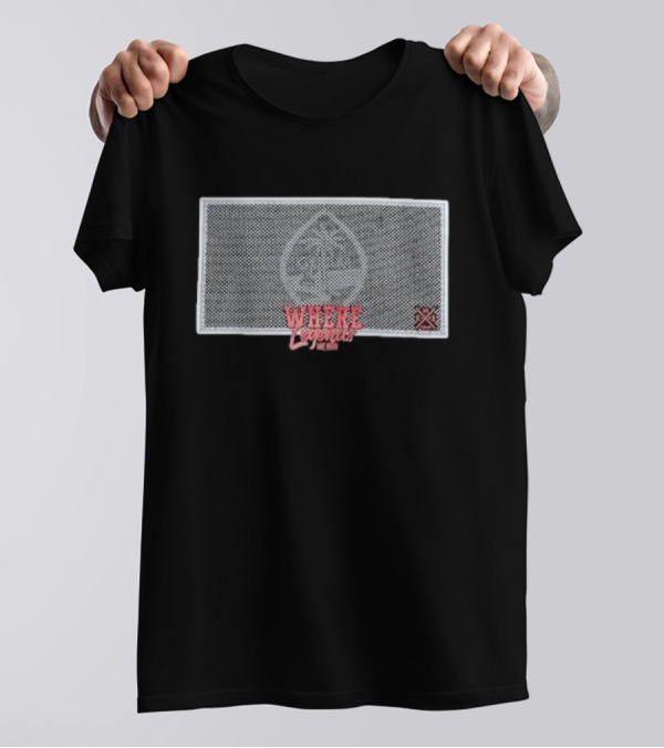 WHERE LEGENDS ARE BORN BLK DIAMOND SHIELD RED TEXT ICONIC T-Shirt
