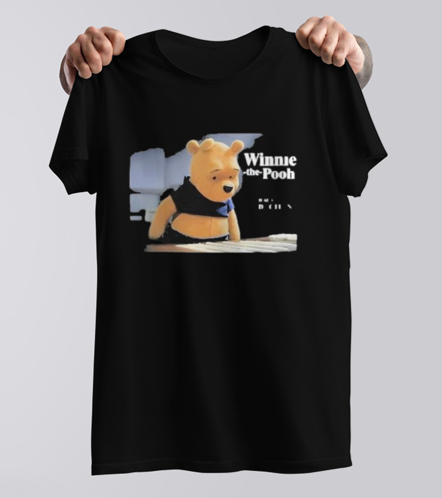 Winnie-the-Pooh Sequel Production Cute Plush Character Fashion T-Shirt
