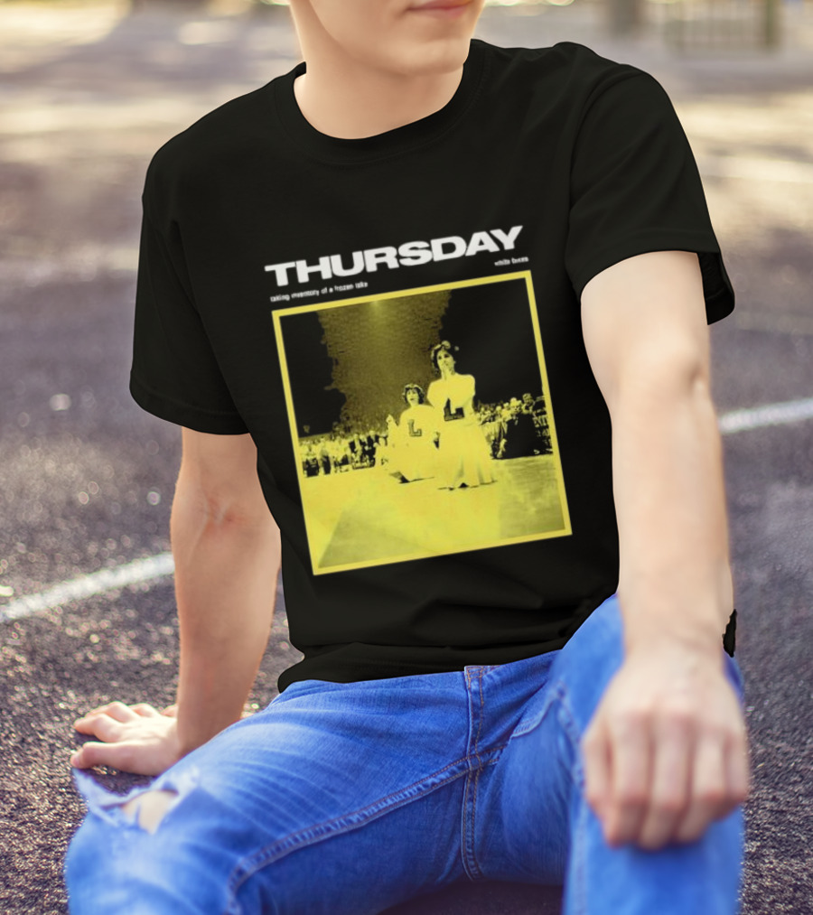 THURSDAY Taking Inventory Of A Frozen Lake Wild Boys T-Shirt
