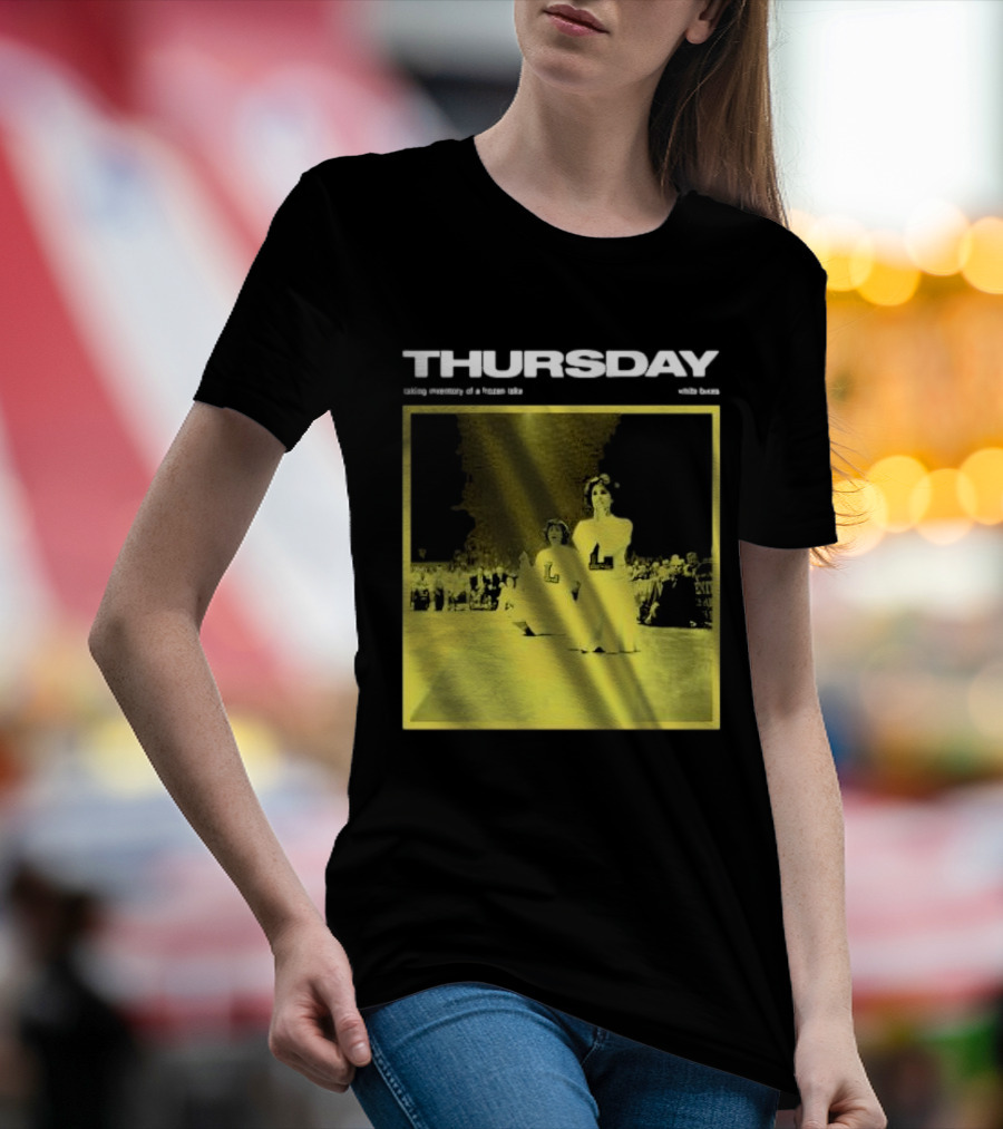 THURSDAY Taking Inventory Of A Frozen Lake Wild Boys T-Shirt