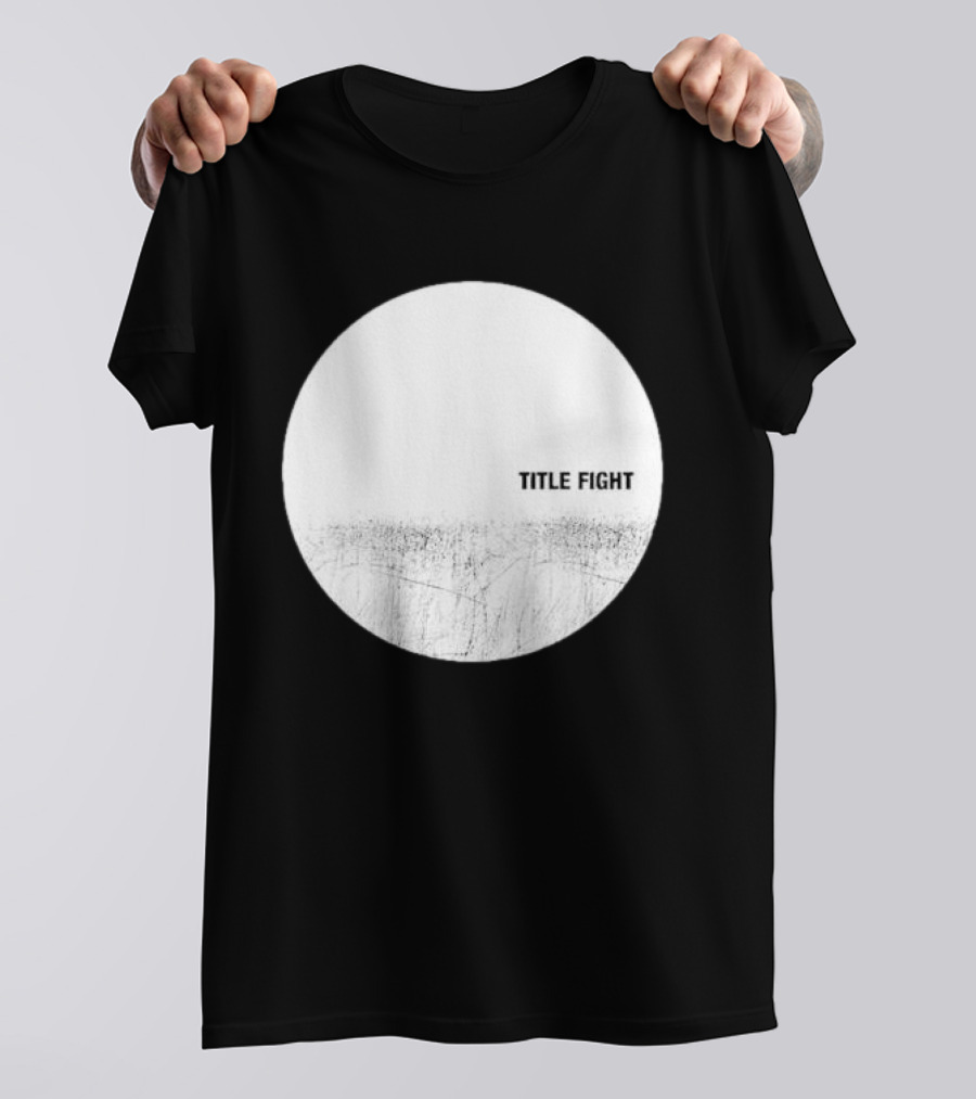Title Fight Scratch Circle White T-Shirt