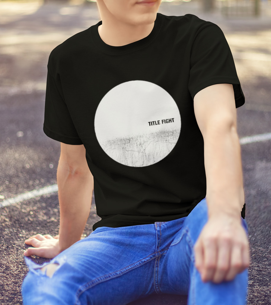 Title Fight Scratch Circle White T-Shirt