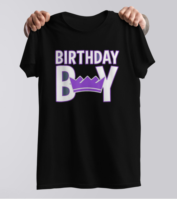 Birthday Boy Sacramento Kings NBA T-Shirt