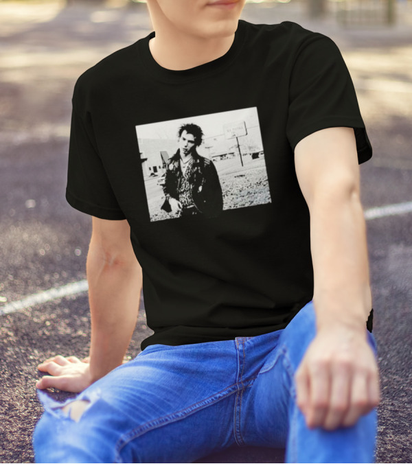Sex Pistols Babylon Sid Vicious Street Scene Retro Punk Style T-Shirt