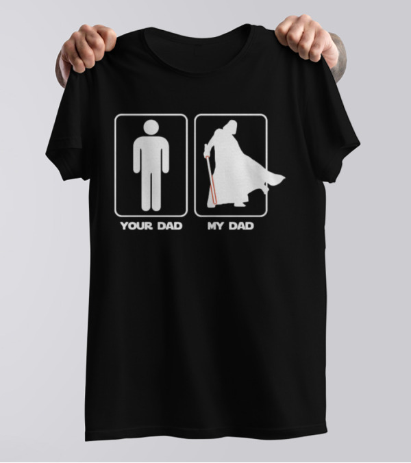 YOUR DAD MY DAD LIGHTSABER ICON DUO T-Shirt