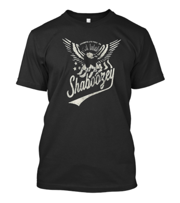 Shaboozey Cowboys Live Forever Boozey Eagle Starry Wings T-Shirt