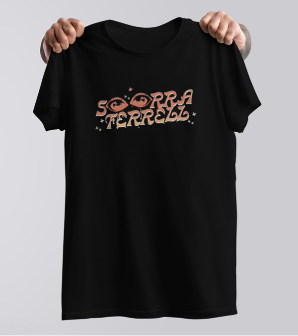 Sierra Ferrell Eyes Retro Typography With Eye Motif T-Shirt