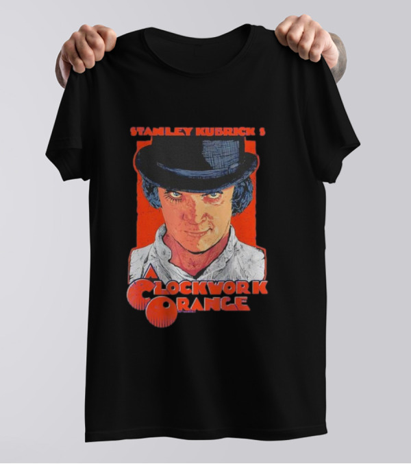 Stanley Kubrick’s Work Orange Vintage Style T-Shirt