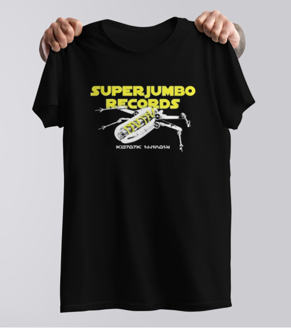 Superjumbo Records Droid May The 4th Be Jumbo T-Shirt