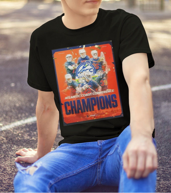 Syracuse Orange Men’s Lacrosse Atlantic Coast Conference Champions 2025 T-Shirt