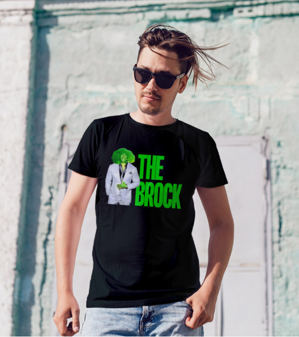 The Brock Broccoli Green Suit Parody T-Shirt