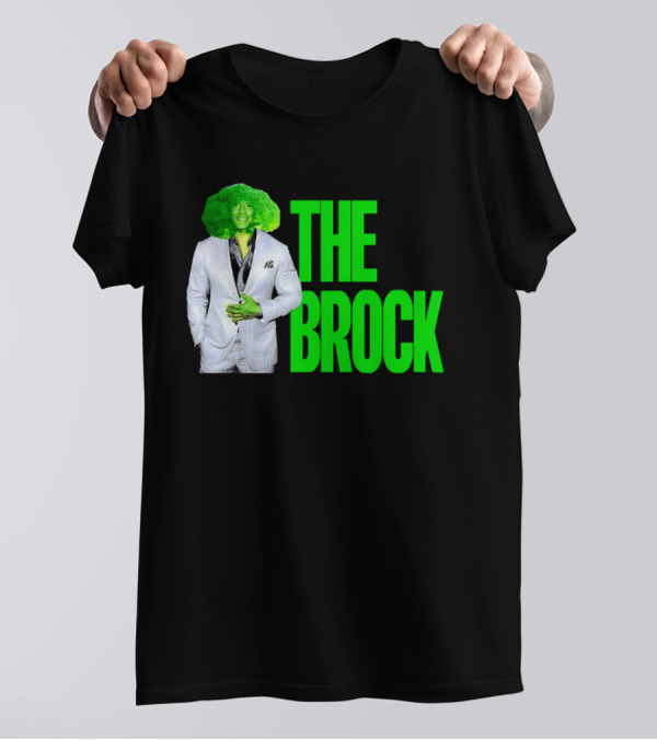 The Brock Broccoli Green Suit Parody T-Shirt