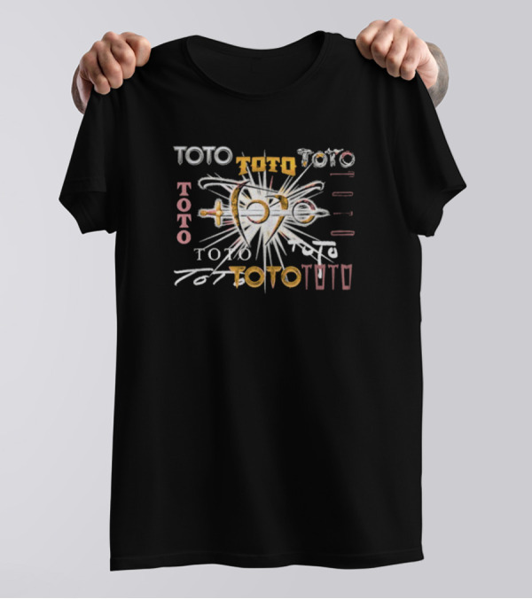 TOTO 40TH IV Anniversary Sword T-Shirt