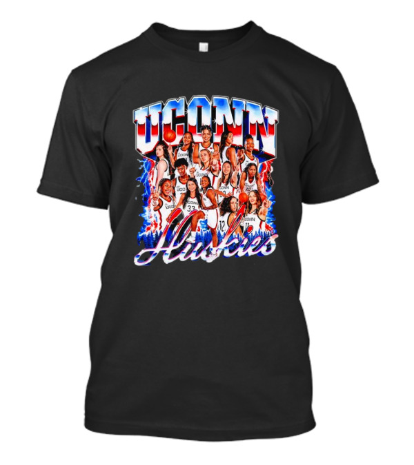 UConn Huskies Women's Basketball Team 2024-2025 Roster T-Shirt