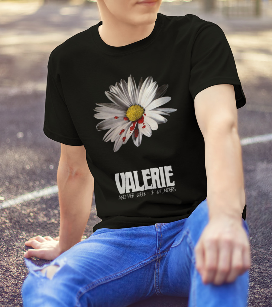 Valerie And Her Week Of Wonders Daisy With Blood Drops T-Shirt