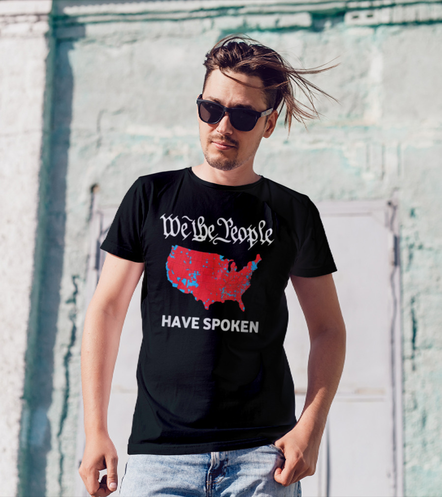 We The People Have Spoken USA Electoral Map T-Shirt