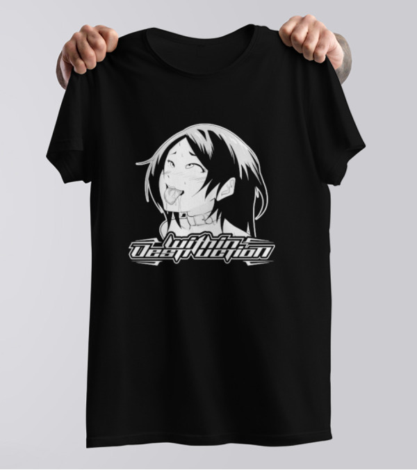 Within Destruction Dabihotion Slampai Anime Girl Graphic T-Shirt