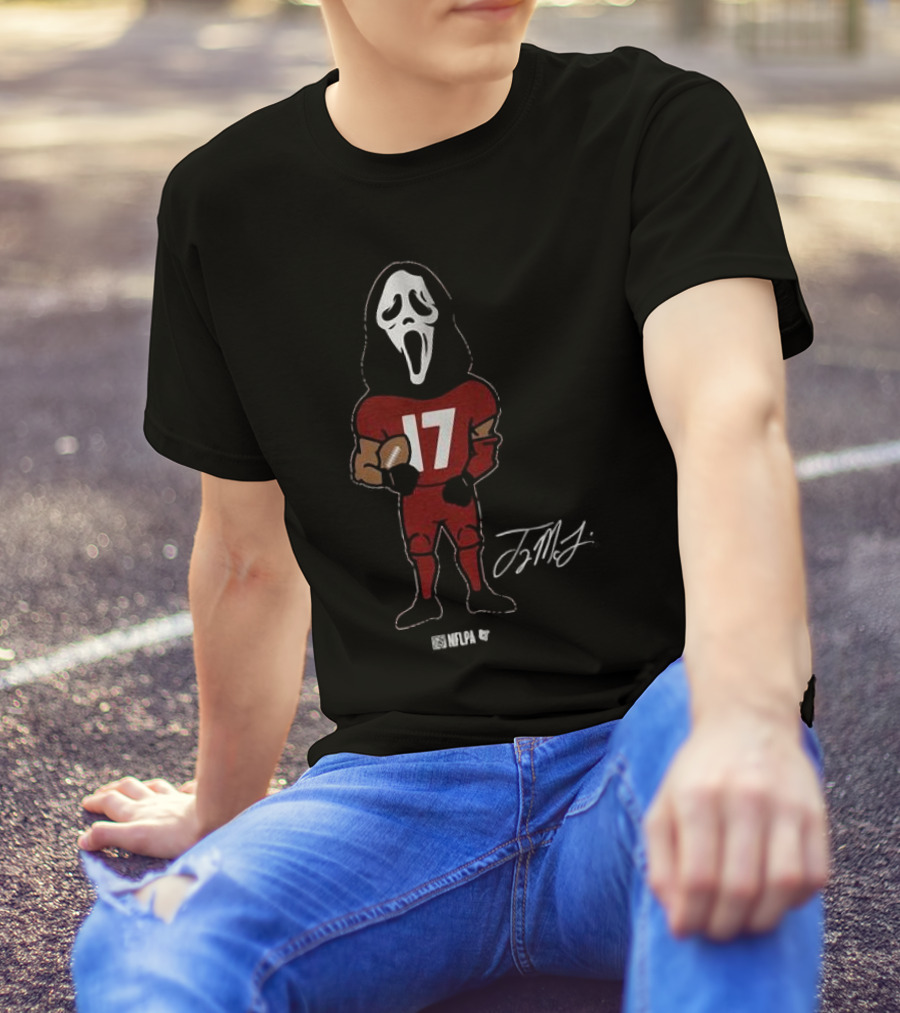 Terry McLaurin Scary Terry 17 Football Player Mask T-Shirt
