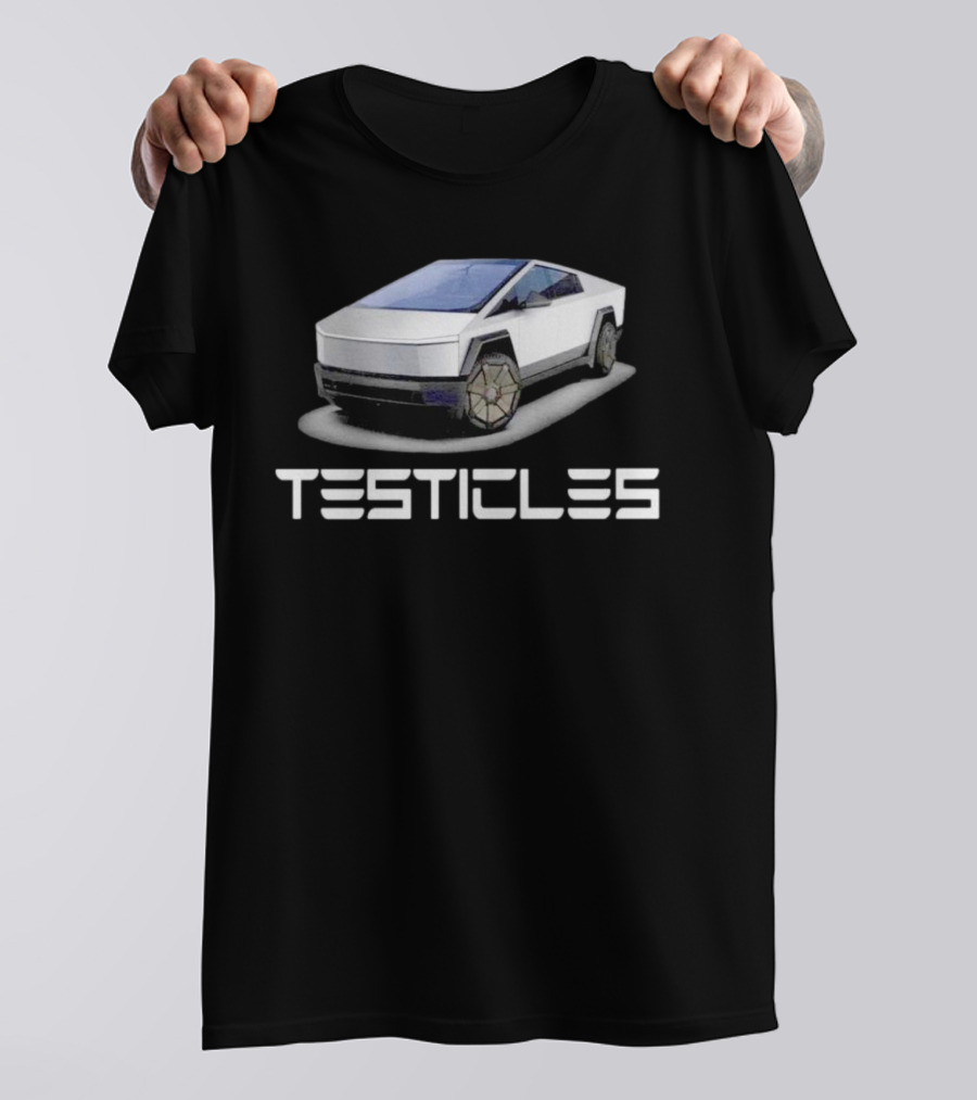Testicles Cybertruck Car T-Shirt
