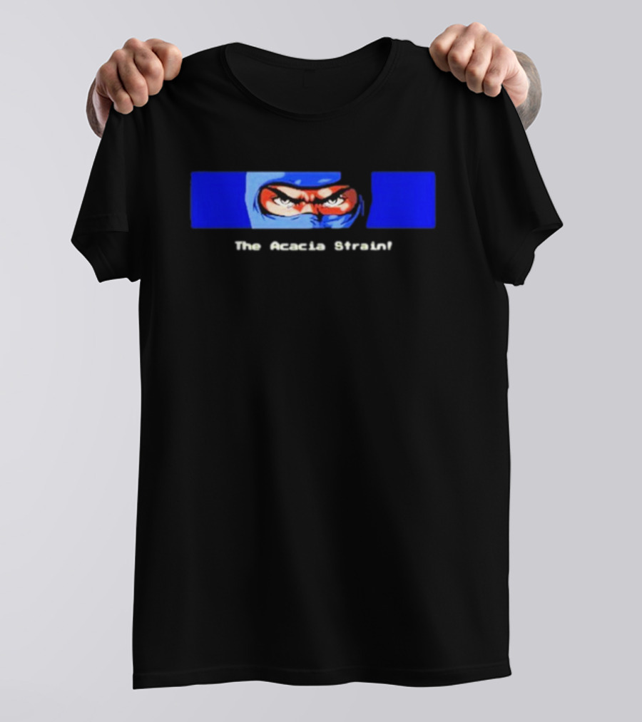 The Acacia Strain Ninja Eyes Blue Artwork T-Shirt