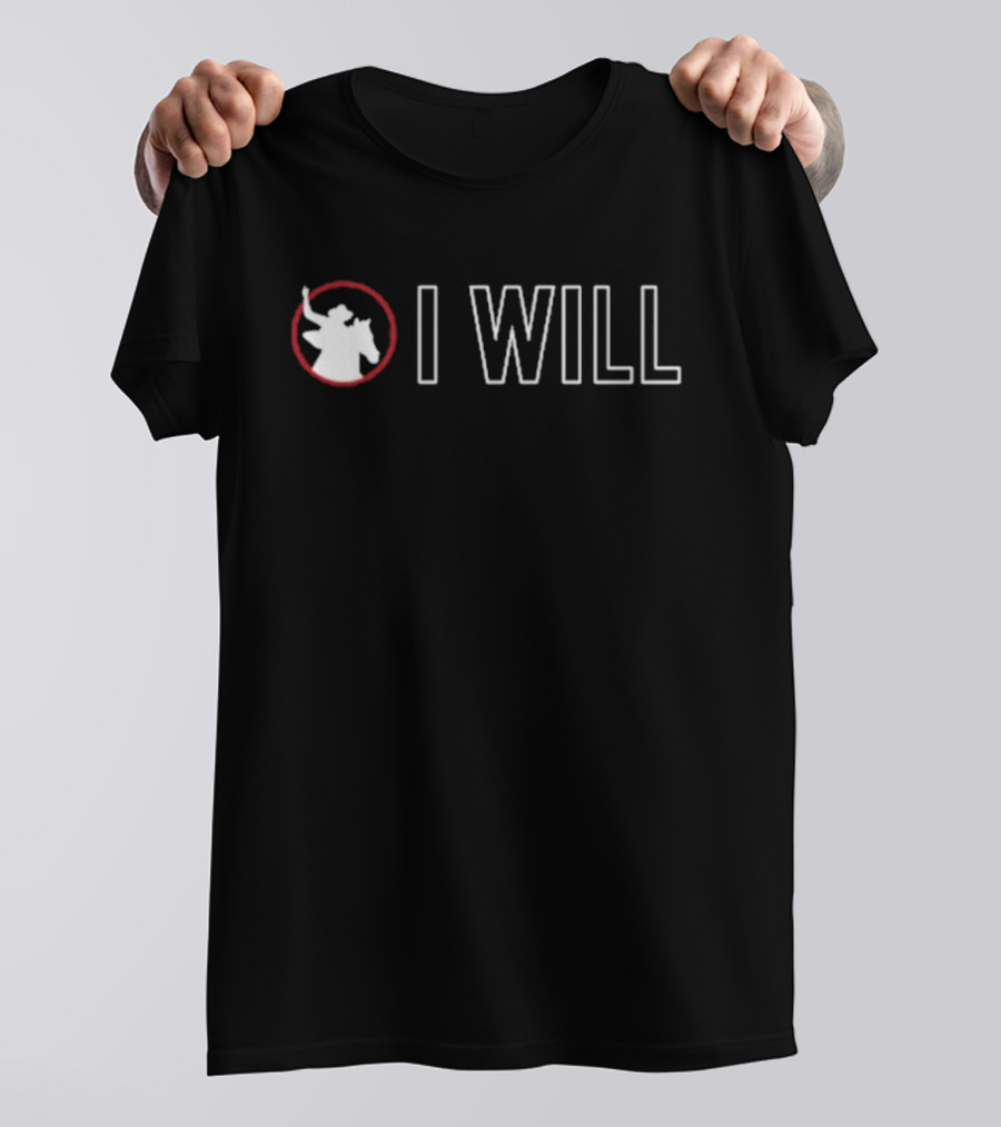 The Matador Club I Will Bullfighter Silhouette T-Shirt