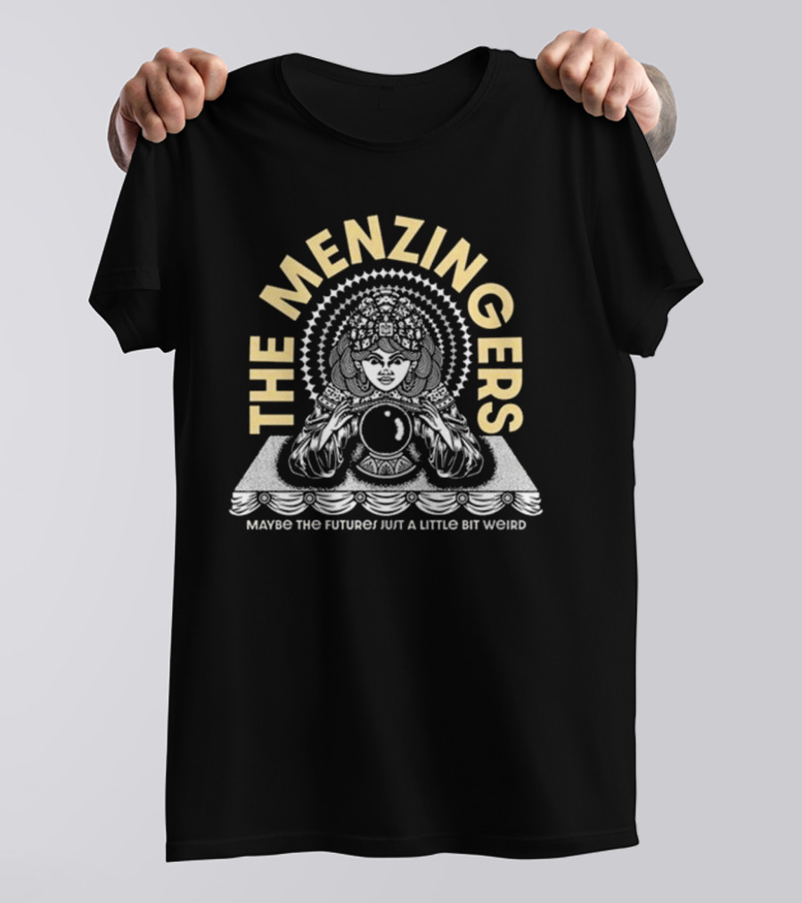 The Menzingers Maybe The Future's Just A Little Bit Weird Fortune Teller Crystal Ball T-Shirt