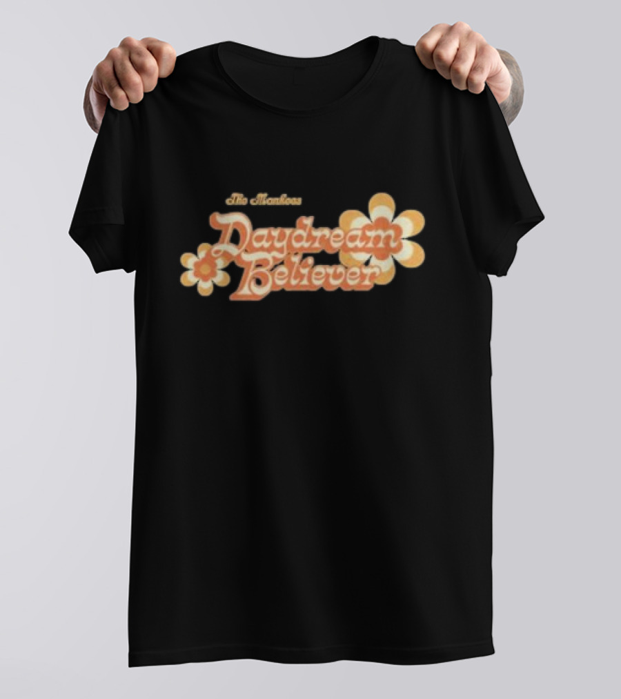 The Monkees Daydream Believer Retro Flower Theme T-Shirt