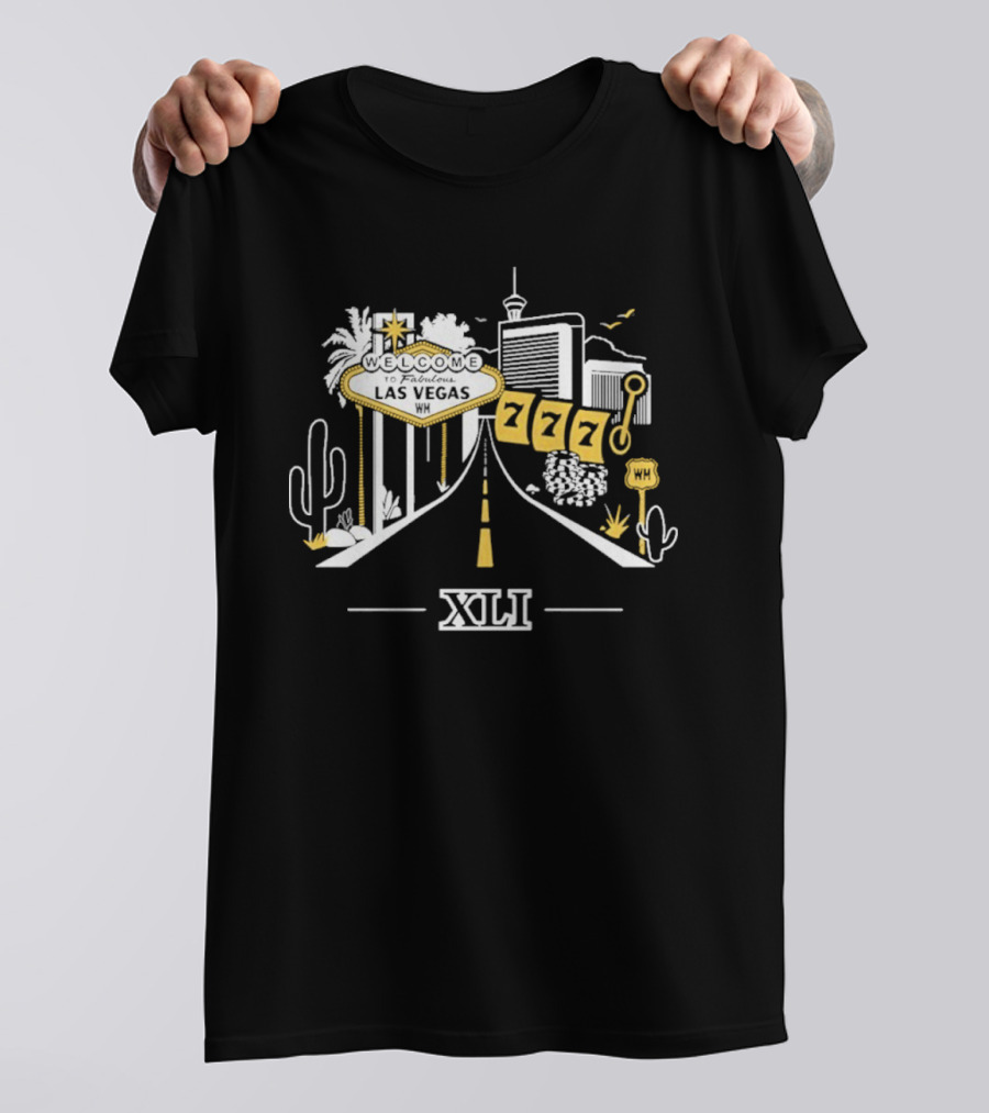 Las Vegas XLI Road Vintage Santi Merch T-Shirt