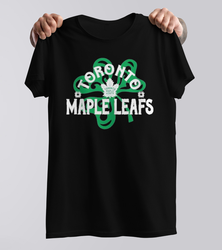 Toronto Maple Leafs St. Patrick’s Day Shamrock Richmond T-Shirt