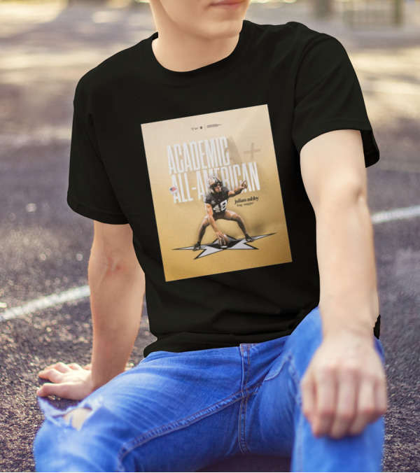 Vanderbilt Football Julian Ashby Academic All-American Long Snapper T-Shirt