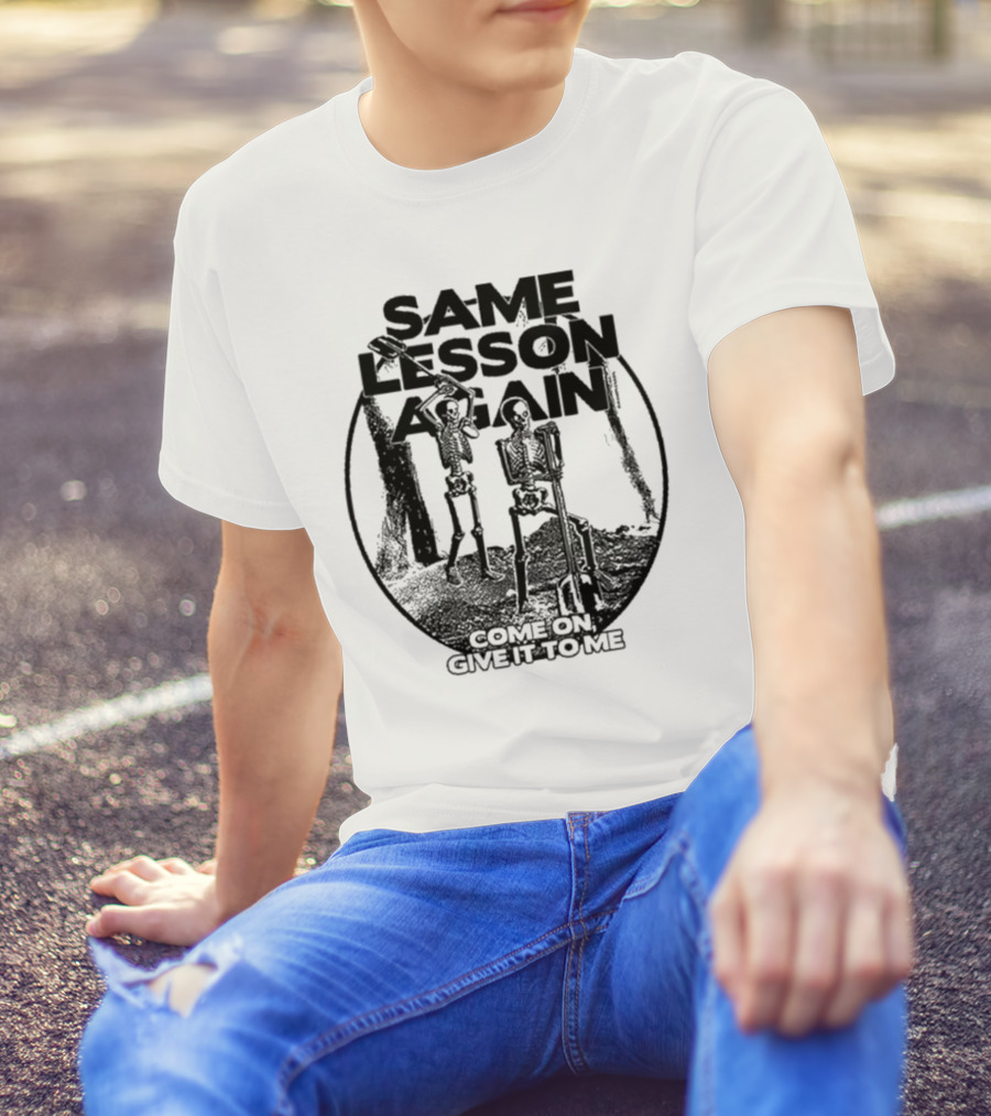 2025 Paramore Same Lesson Again T-Shirt