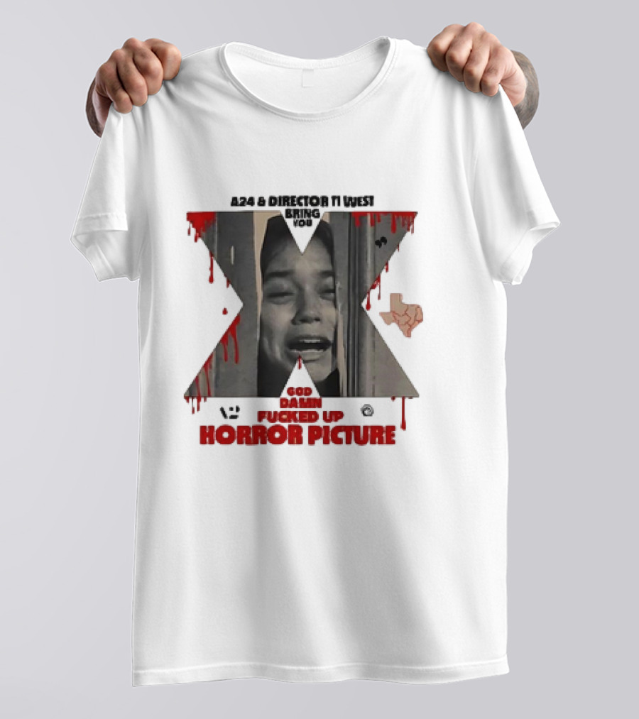 A24 Ti West Bring You The Scariest X Horror Picture T-Shirt