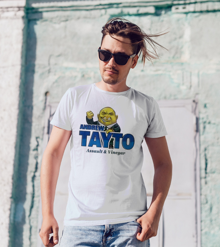 Andrew Tayto Assault & Vinegar Waterford Whispers Charity T-Shirt