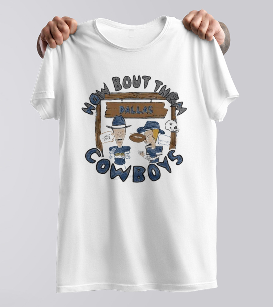 Beavis And Butt-Head Dallas Cowboys How Bout Them Cowboys T-Shirt