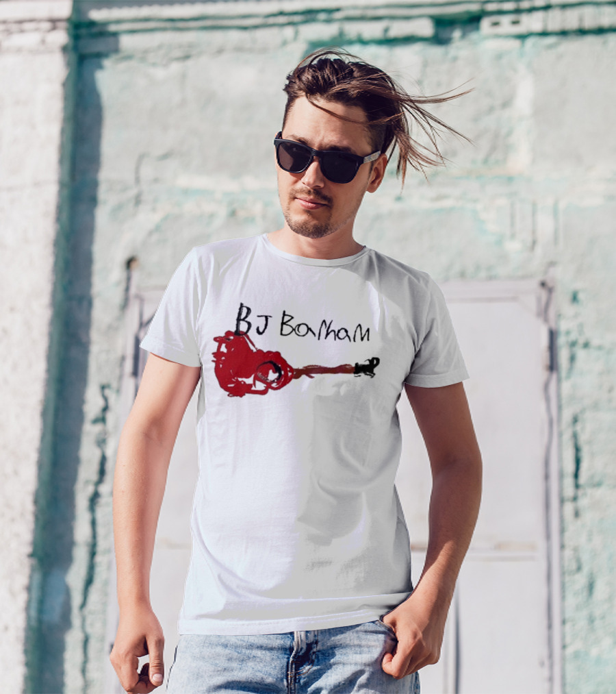 BJ Barham Red Guitar Pearl 2025 T-Shirt