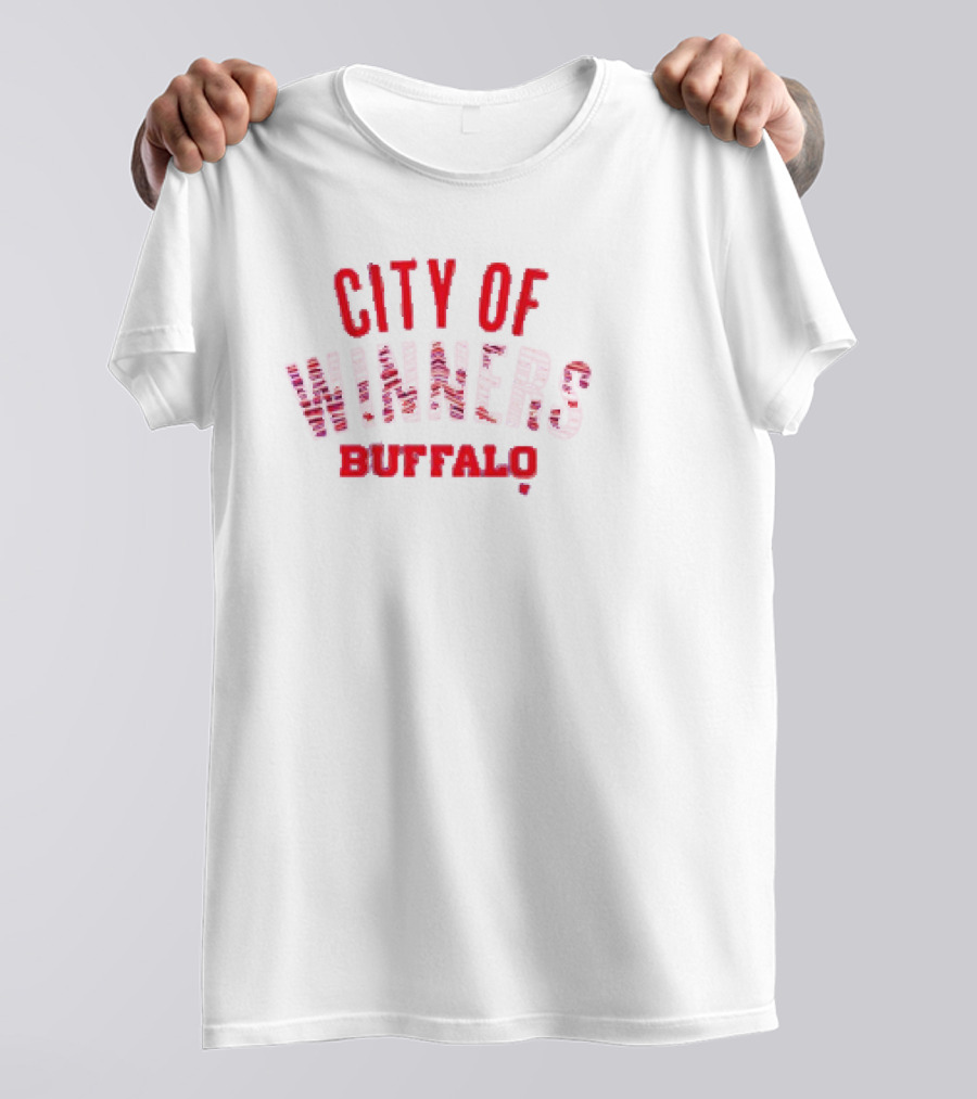 Buffalo City Of Winners Football T-Shirt