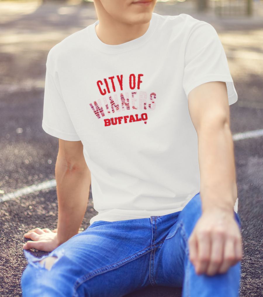 Buffalo City Of Winners Football T-Shirt