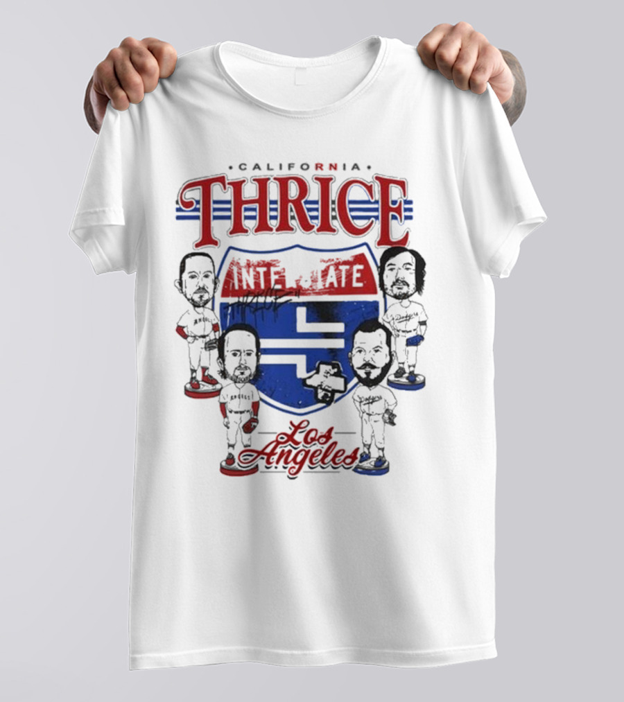 California Los Angeles Thrice Intélztate T-Shirt