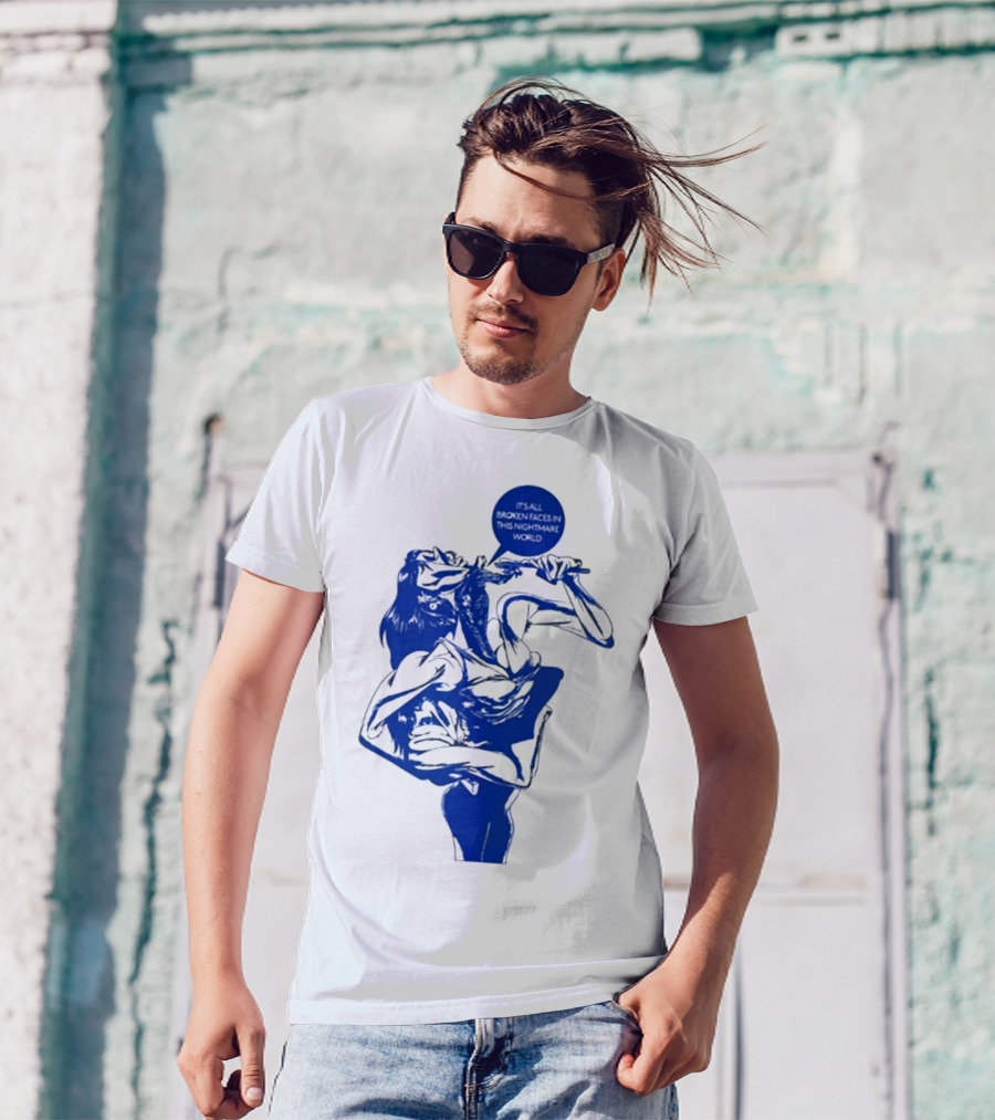 Chat Pile Broken Faces Nightmare World T-Shirt