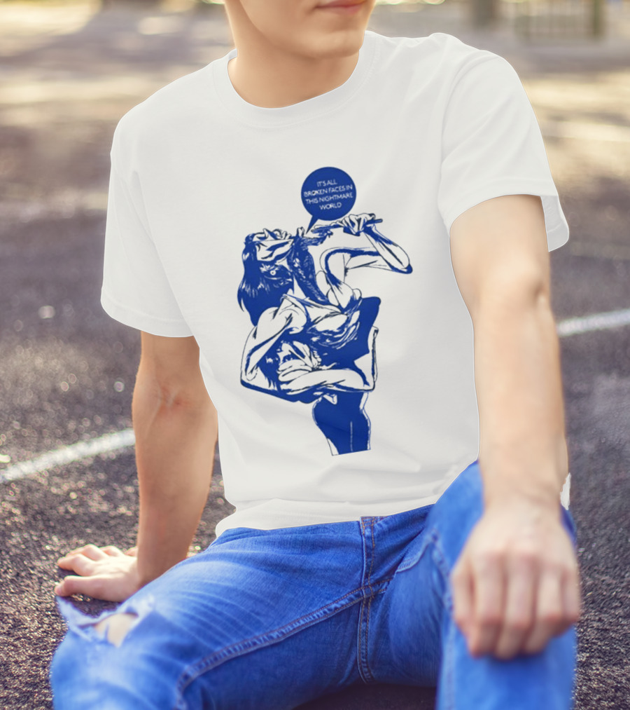 Chat Pile Broken Faces Nightmare World T-Shirt
