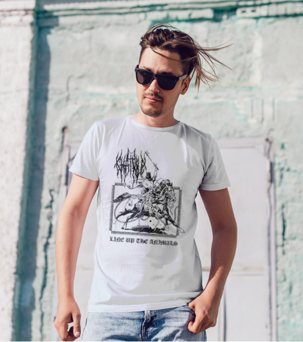Chat Pile Line Up Looking Out For You Line Up The Animals T-Shirt