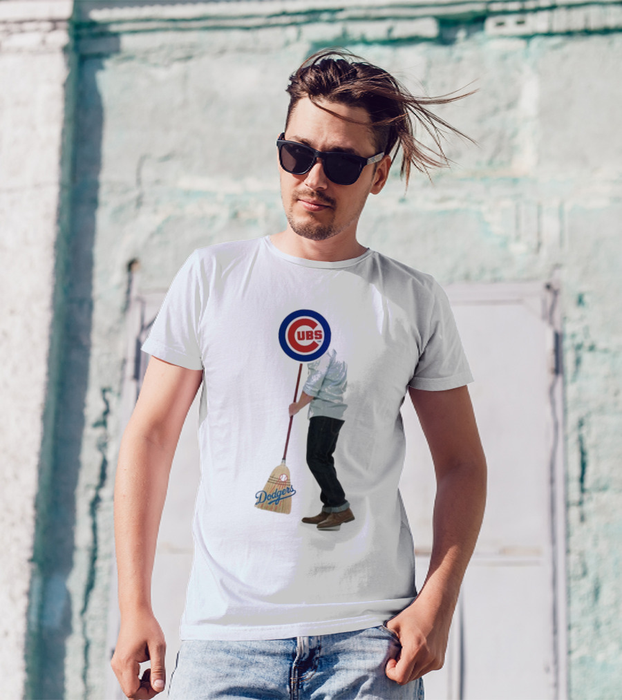 Chicago Cubs Sweeping Los Angeles Dodgers Meme T-Shirt