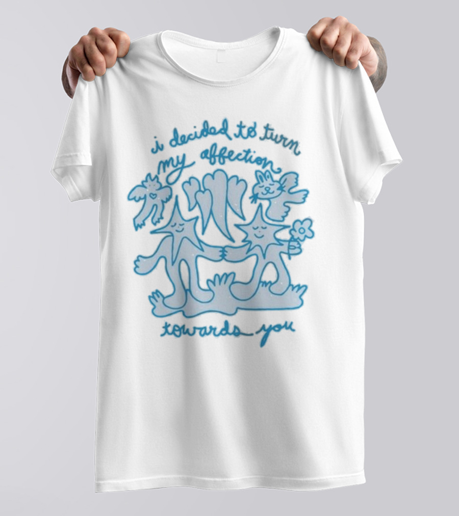 Cavetown I Decided To Turn My Affection Towards You Whimsical Characters And Hearts T-Shirt