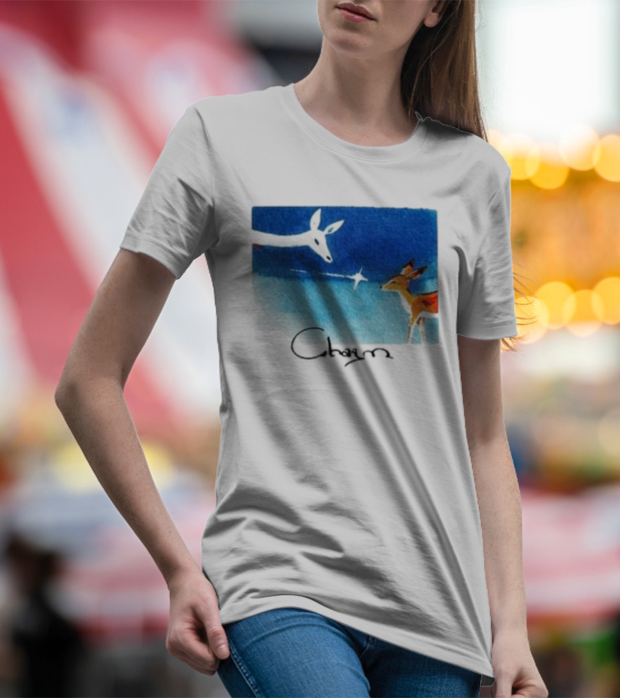 Clairo Charm Deer Artwork Benefit T-Shirt