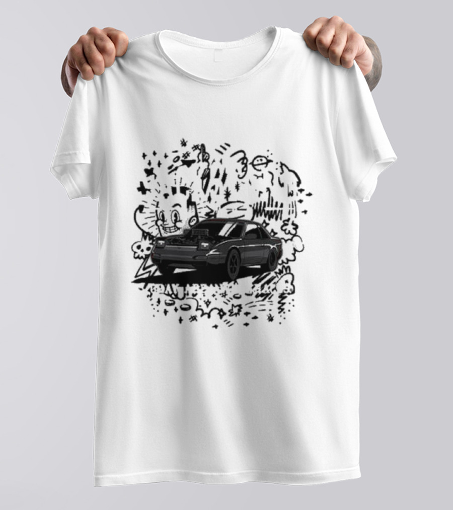 Cleetus Mcfarland Racing Jackstand Jimmy Nissan 240sx T-Shirt