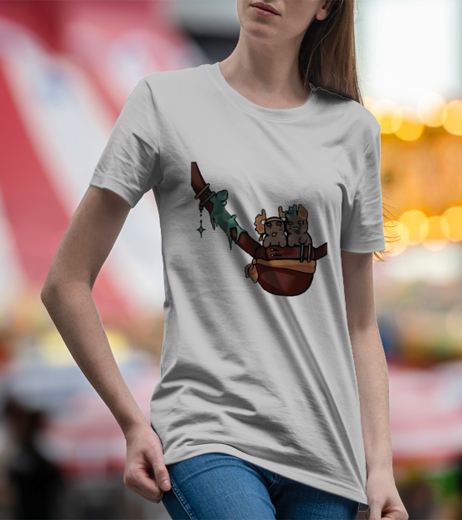 Coilpunk Steam Coil Phighting In A Bag Wizard Staff Adventure T-Shirt