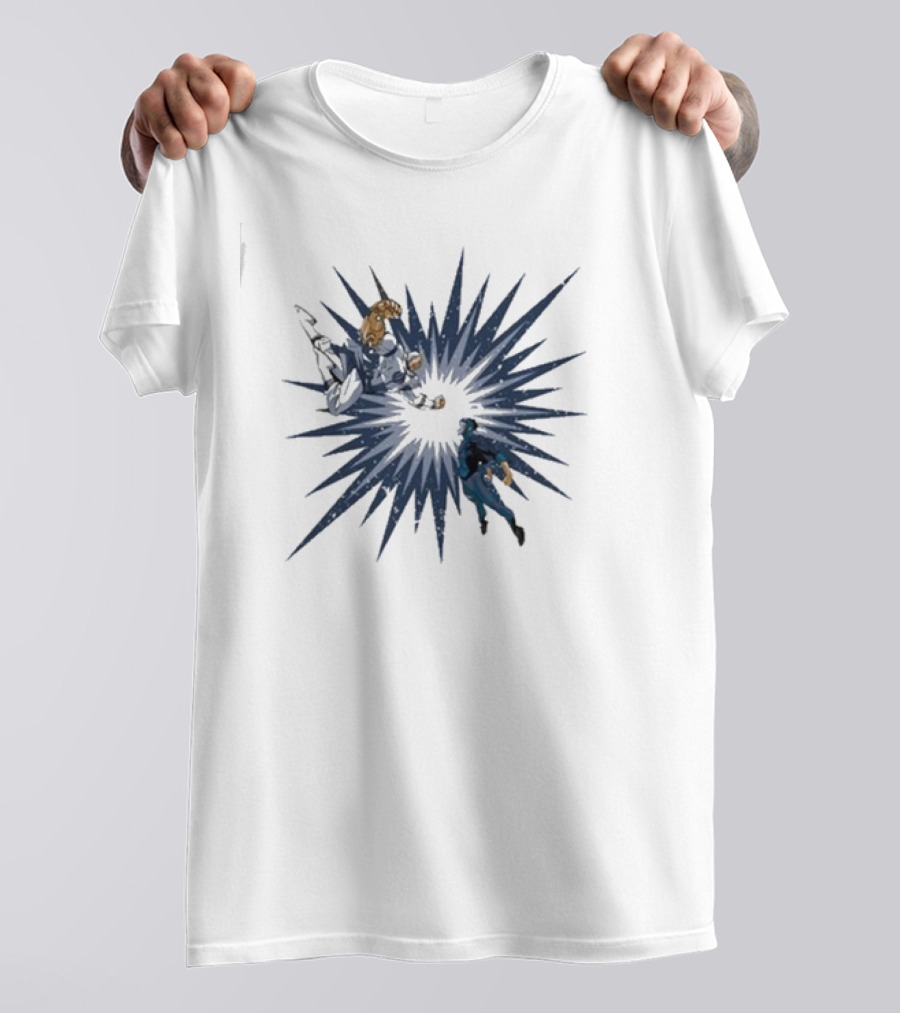 Conquest Invincible S3 Ep 8 Superhero Battle Burst T-Shirt