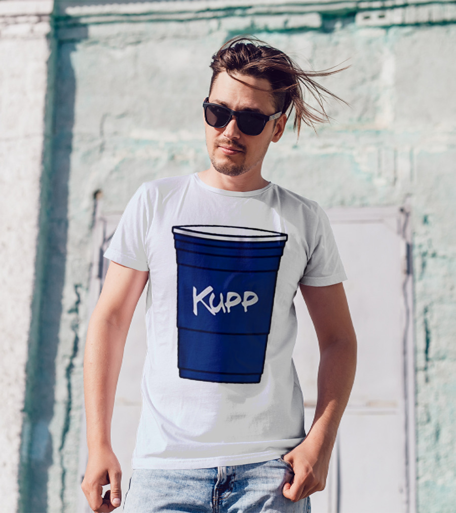 Cooper Kupp Seattle Kupp Blue Cup T-Shirt